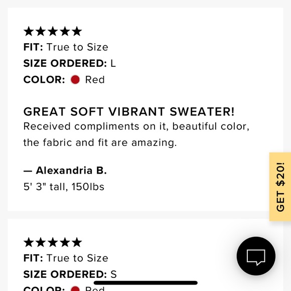 Lulu’s Red Eyelash Cropped Sweater - Picture 7 of 7